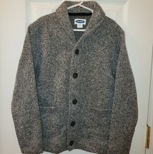 Button down blazer sweater